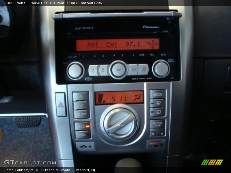 Wave Line Blue Pearl / Dark Charcoal Gray 2008 Scion tC