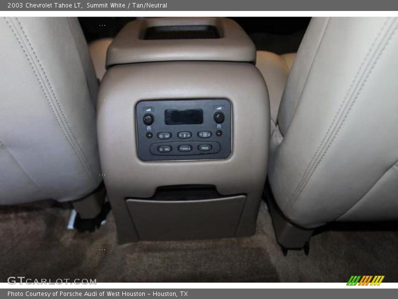 Summit White / Tan/Neutral 2003 Chevrolet Tahoe LT