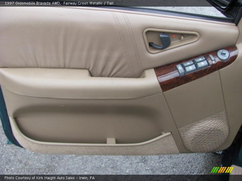 Fairway Green Metallic / Tan 1997 Oldsmobile Bravada AWD