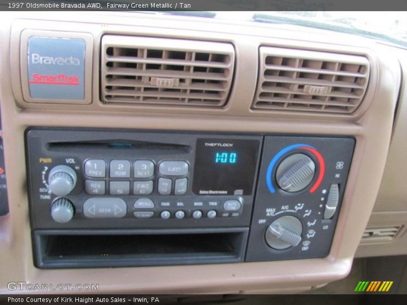 Fairway Green Metallic / Tan 1997 Oldsmobile Bravada AWD