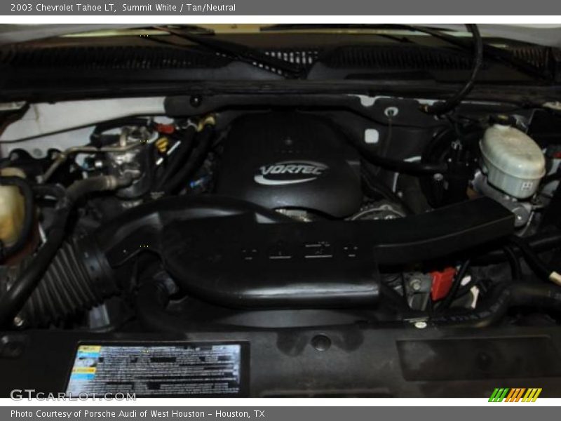 Summit White / Tan/Neutral 2003 Chevrolet Tahoe LT
