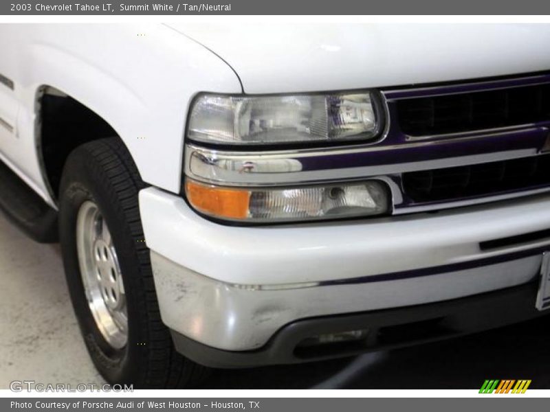 Summit White / Tan/Neutral 2003 Chevrolet Tahoe LT