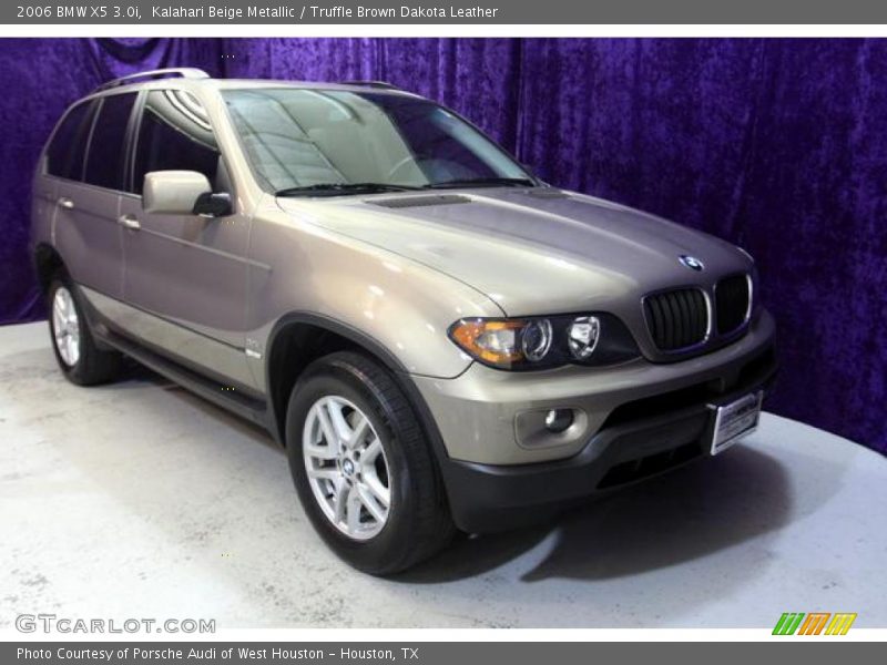 Kalahari Beige Metallic / Truffle Brown Dakota Leather 2006 BMW X5 3.0i