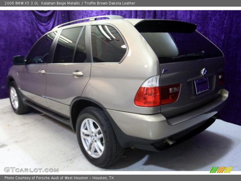 Kalahari Beige Metallic / Truffle Brown Dakota Leather 2006 BMW X5 3.0i