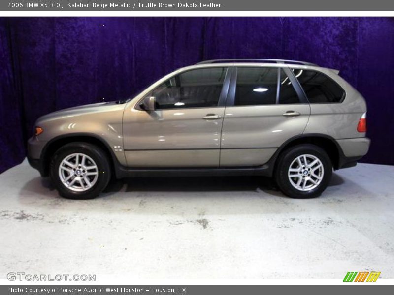 Kalahari Beige Metallic / Truffle Brown Dakota Leather 2006 BMW X5 3.0i