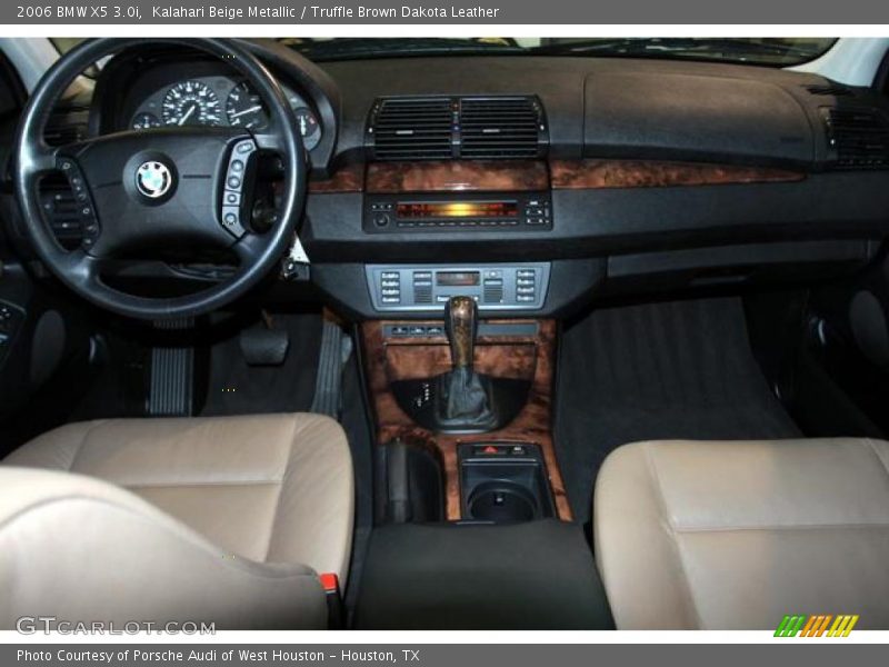 Kalahari Beige Metallic / Truffle Brown Dakota Leather 2006 BMW X5 3.0i