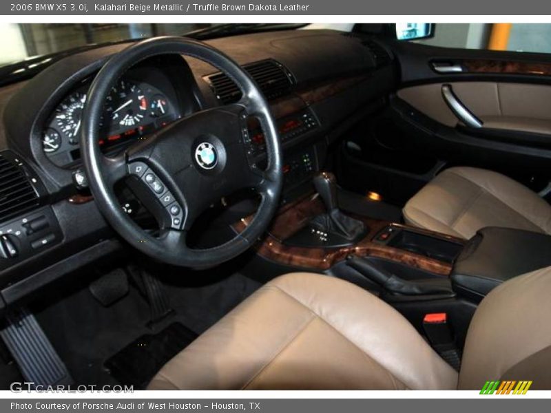 Kalahari Beige Metallic / Truffle Brown Dakota Leather 2006 BMW X5 3.0i