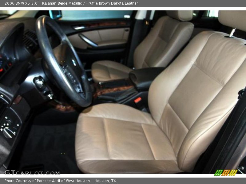 Kalahari Beige Metallic / Truffle Brown Dakota Leather 2006 BMW X5 3.0i