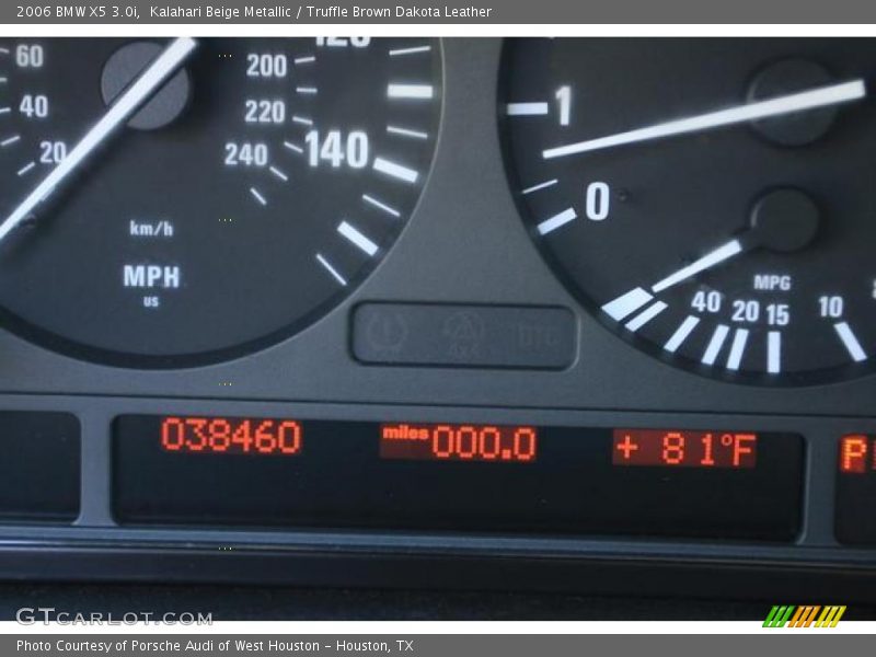 Kalahari Beige Metallic / Truffle Brown Dakota Leather 2006 BMW X5 3.0i
