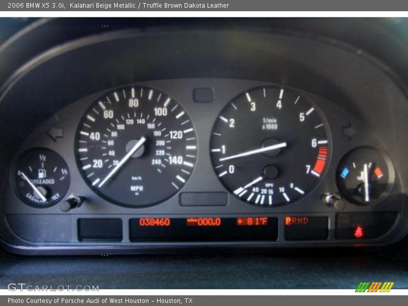 Kalahari Beige Metallic / Truffle Brown Dakota Leather 2006 BMW X5 3.0i