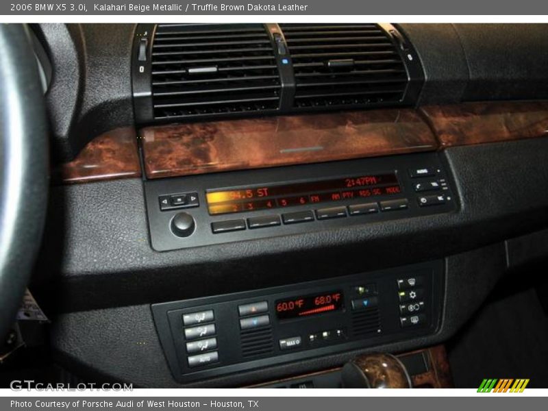 Kalahari Beige Metallic / Truffle Brown Dakota Leather 2006 BMW X5 3.0i