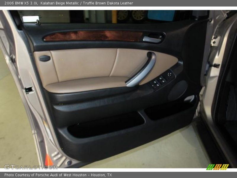 Kalahari Beige Metallic / Truffle Brown Dakota Leather 2006 BMW X5 3.0i
