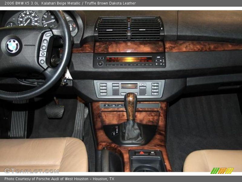 Kalahari Beige Metallic / Truffle Brown Dakota Leather 2006 BMW X5 3.0i