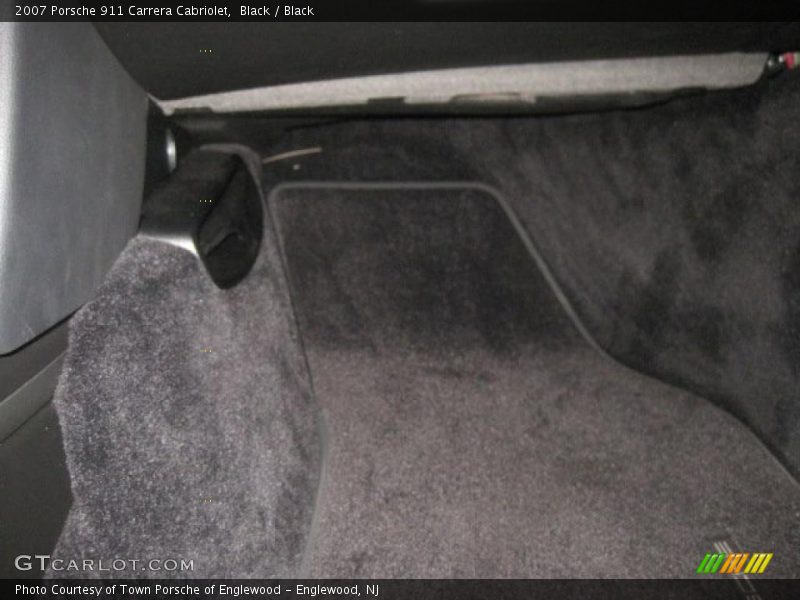 Black / Black 2007 Porsche 911 Carrera Cabriolet