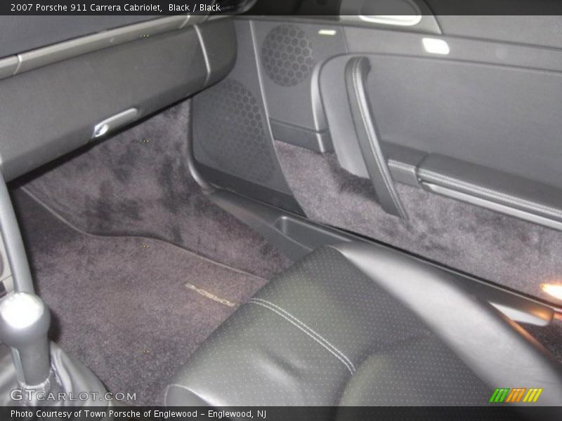 Black / Black 2007 Porsche 911 Carrera Cabriolet