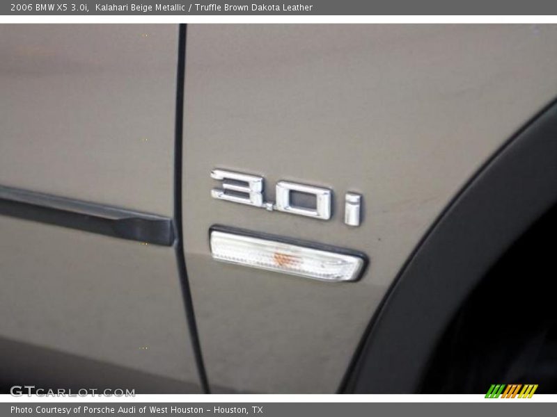 Kalahari Beige Metallic / Truffle Brown Dakota Leather 2006 BMW X5 3.0i