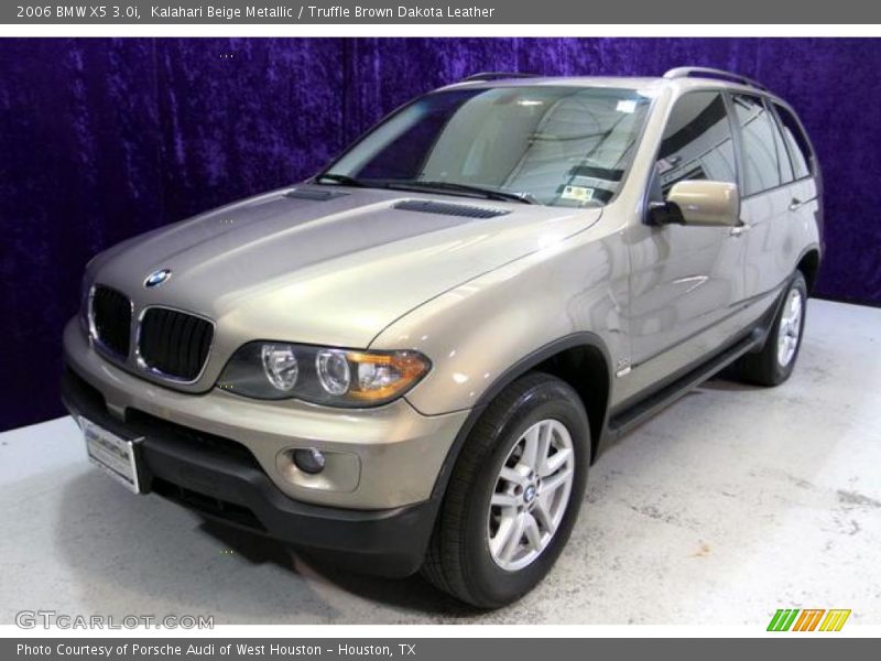 Kalahari Beige Metallic / Truffle Brown Dakota Leather 2006 BMW X5 3.0i