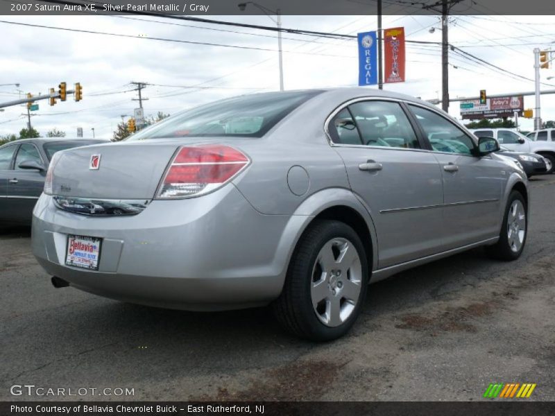 Silver Pearl Metallic / Gray 2007 Saturn Aura XE