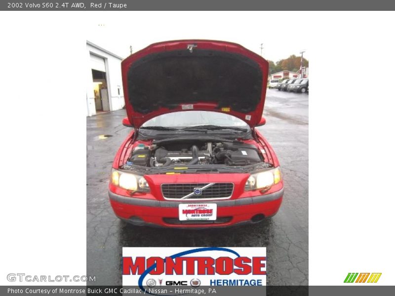 Red / Taupe 2002 Volvo S60 2.4T AWD