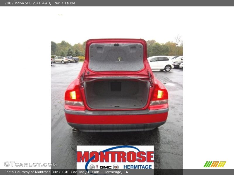 Red / Taupe 2002 Volvo S60 2.4T AWD