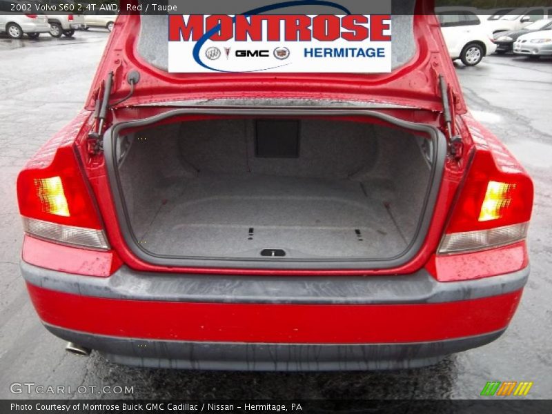Red / Taupe 2002 Volvo S60 2.4T AWD
