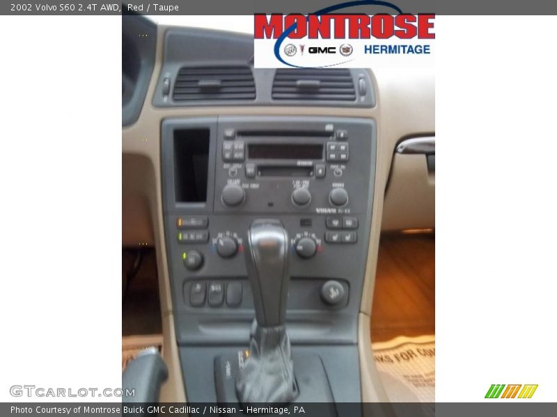 Red / Taupe 2002 Volvo S60 2.4T AWD
