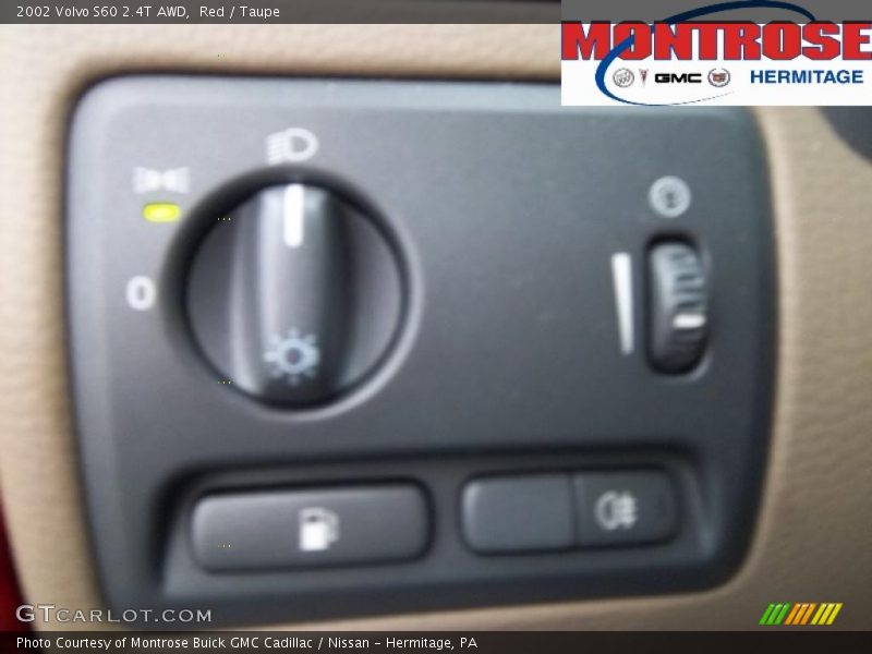 Red / Taupe 2002 Volvo S60 2.4T AWD
