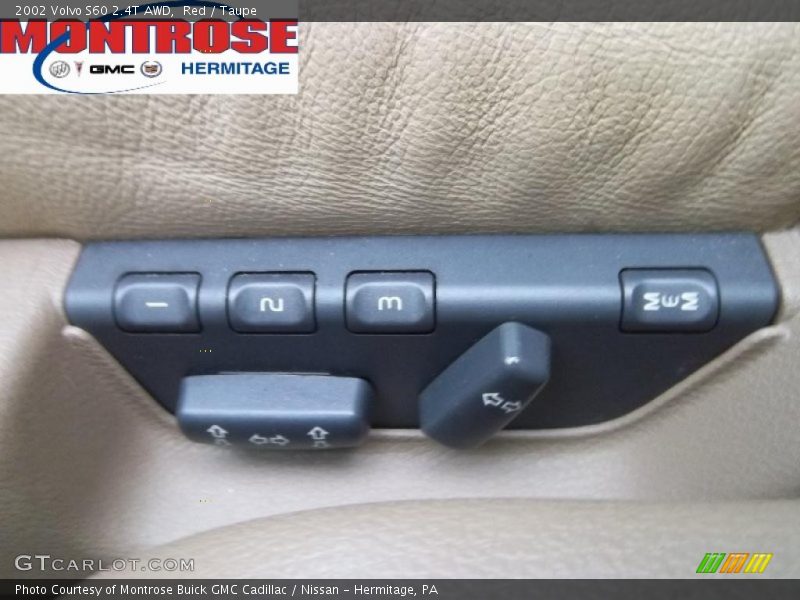 Red / Taupe 2002 Volvo S60 2.4T AWD