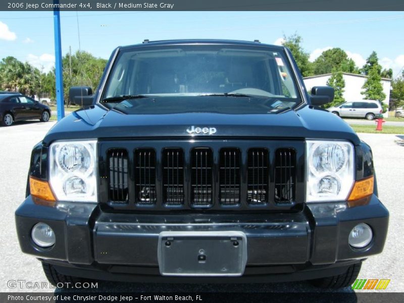 Black / Medium Slate Gray 2006 Jeep Commander 4x4