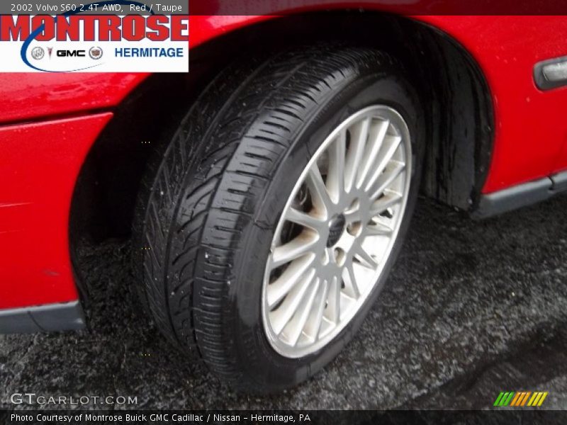 Red / Taupe 2002 Volvo S60 2.4T AWD