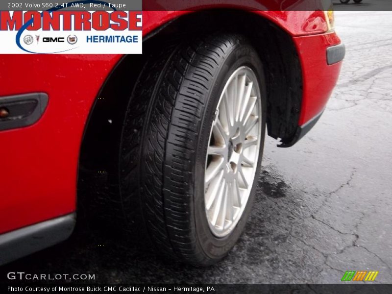 Red / Taupe 2002 Volvo S60 2.4T AWD