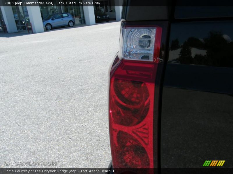 Black / Medium Slate Gray 2006 Jeep Commander 4x4