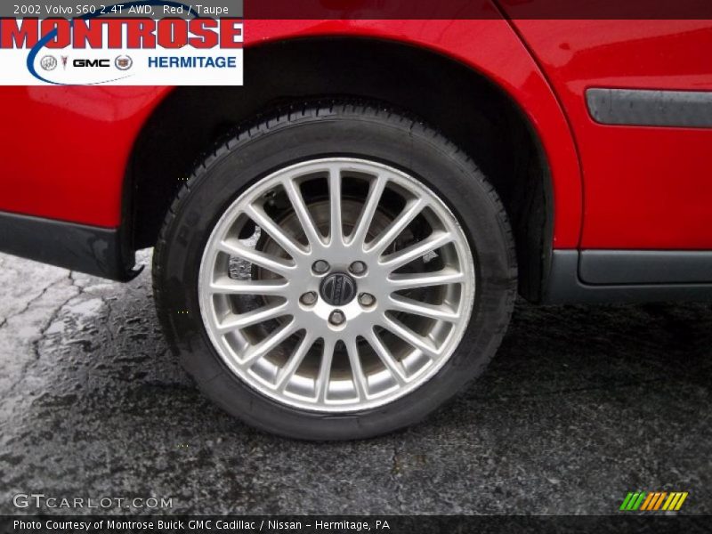 Red / Taupe 2002 Volvo S60 2.4T AWD
