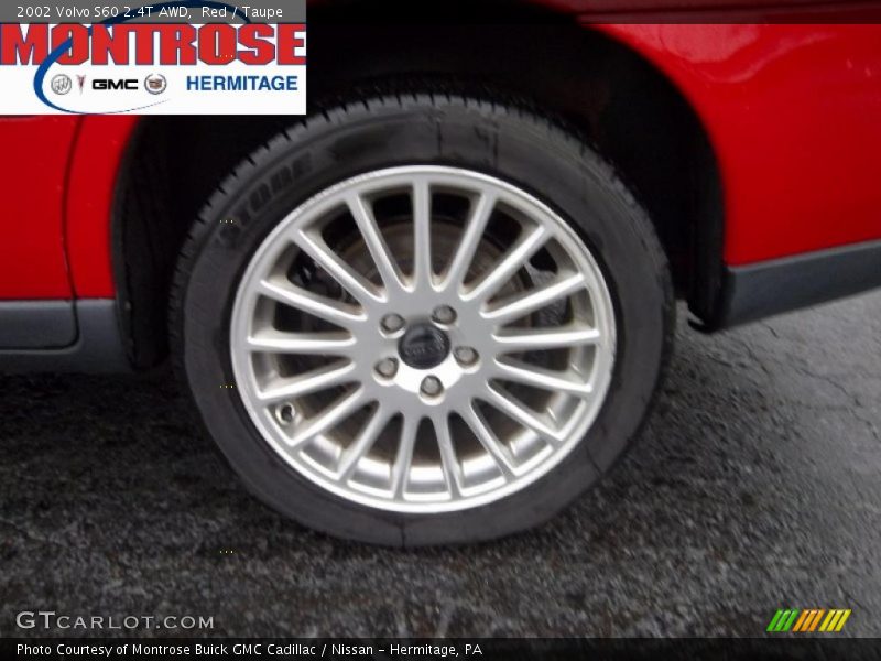 Red / Taupe 2002 Volvo S60 2.4T AWD