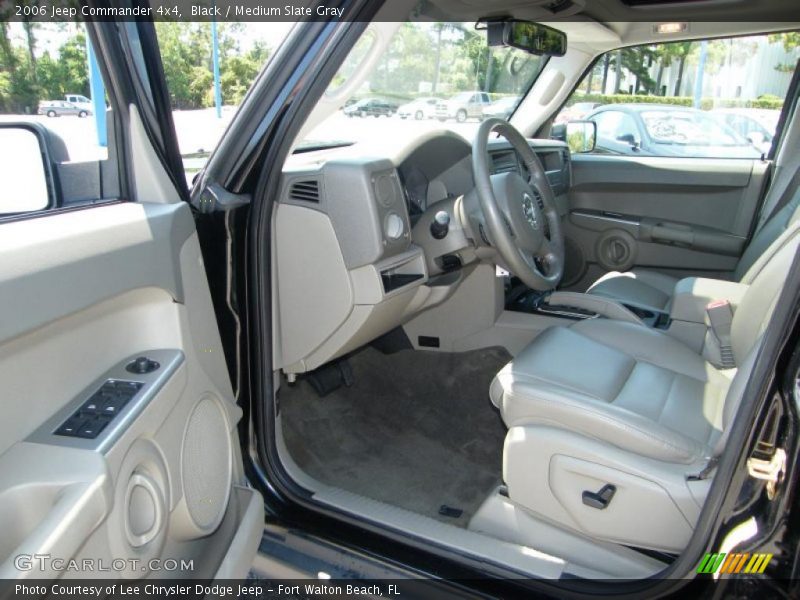 Black / Medium Slate Gray 2006 Jeep Commander 4x4
