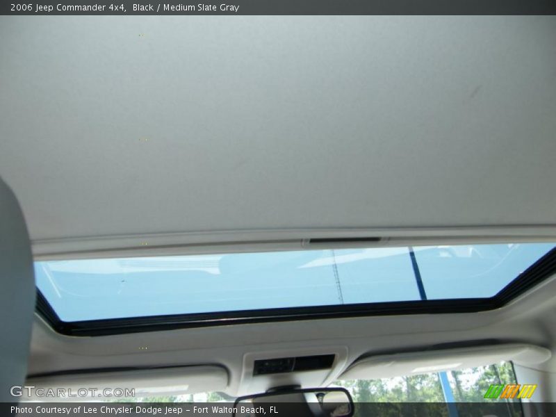 Black / Medium Slate Gray 2006 Jeep Commander 4x4