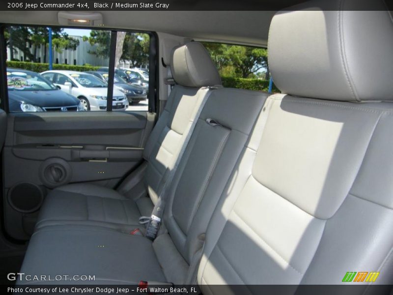 Black / Medium Slate Gray 2006 Jeep Commander 4x4