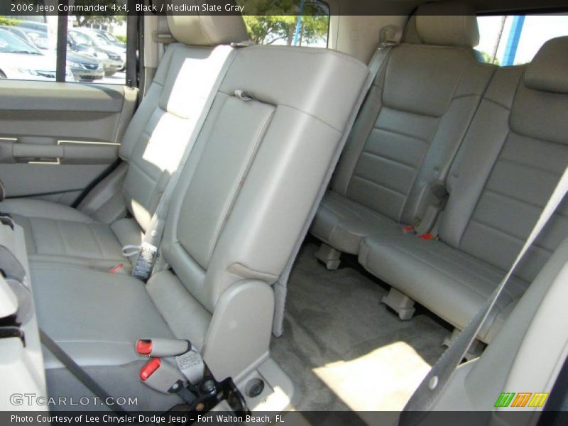 Black / Medium Slate Gray 2006 Jeep Commander 4x4