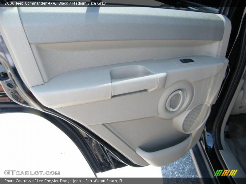 Black / Medium Slate Gray 2006 Jeep Commander 4x4