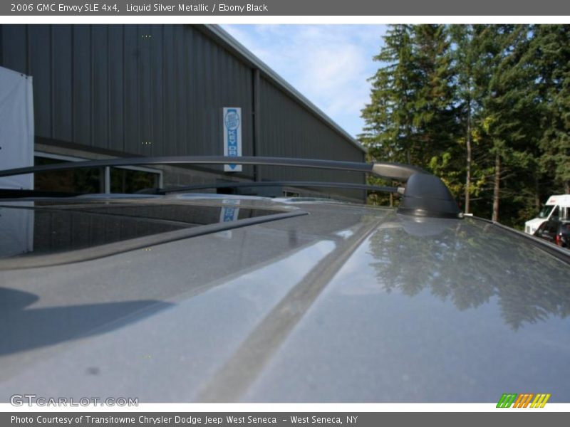 Liquid Silver Metallic / Ebony Black 2006 GMC Envoy SLE 4x4