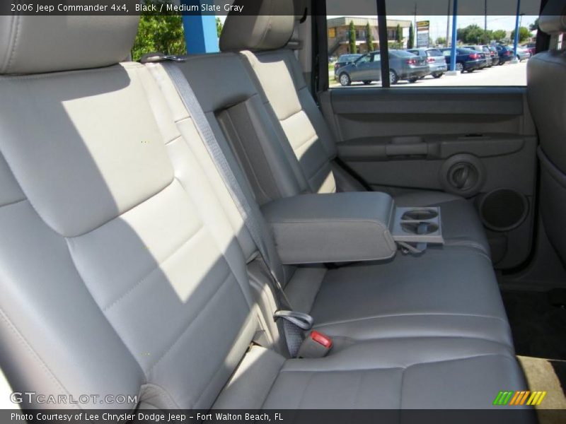 Black / Medium Slate Gray 2006 Jeep Commander 4x4