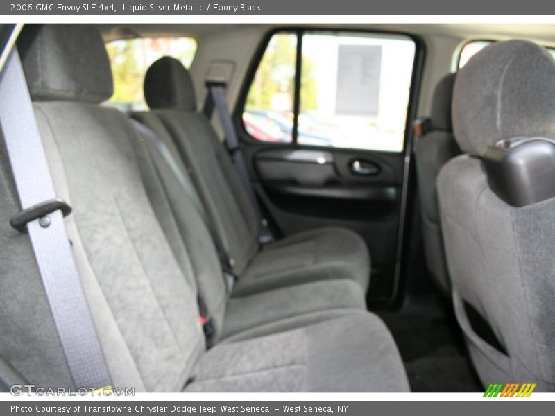 Liquid Silver Metallic / Ebony Black 2006 GMC Envoy SLE 4x4