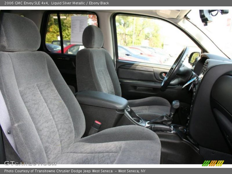 Liquid Silver Metallic / Ebony Black 2006 GMC Envoy SLE 4x4