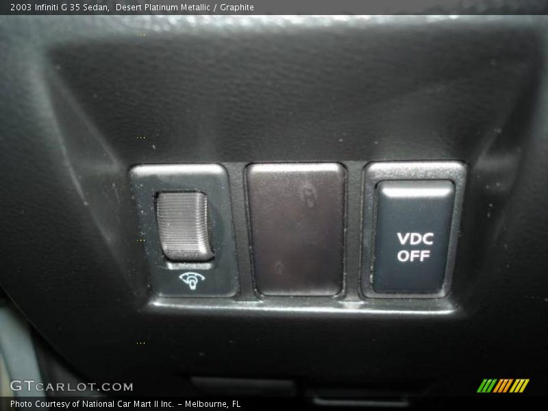 Desert Platinum Metallic / Graphite 2003 Infiniti G 35 Sedan