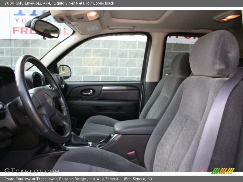 Liquid Silver Metallic / Ebony Black 2006 GMC Envoy SLE 4x4