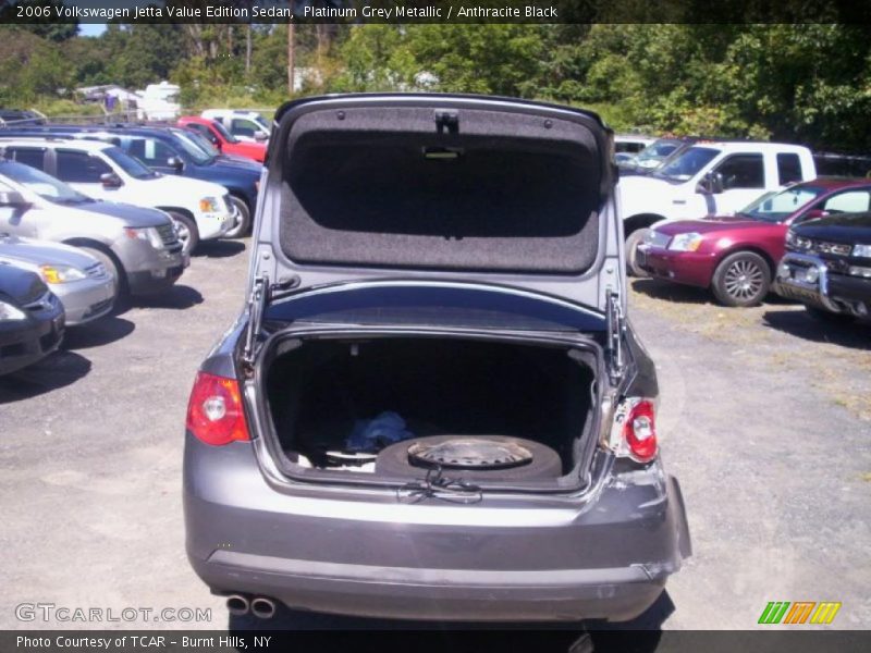 Platinum Grey Metallic / Anthracite Black 2006 Volkswagen Jetta Value Edition Sedan