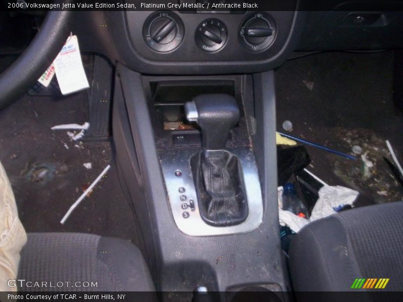Platinum Grey Metallic / Anthracite Black 2006 Volkswagen Jetta Value Edition Sedan