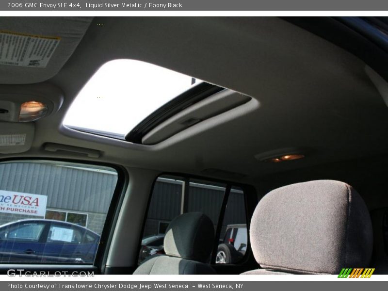 Liquid Silver Metallic / Ebony Black 2006 GMC Envoy SLE 4x4