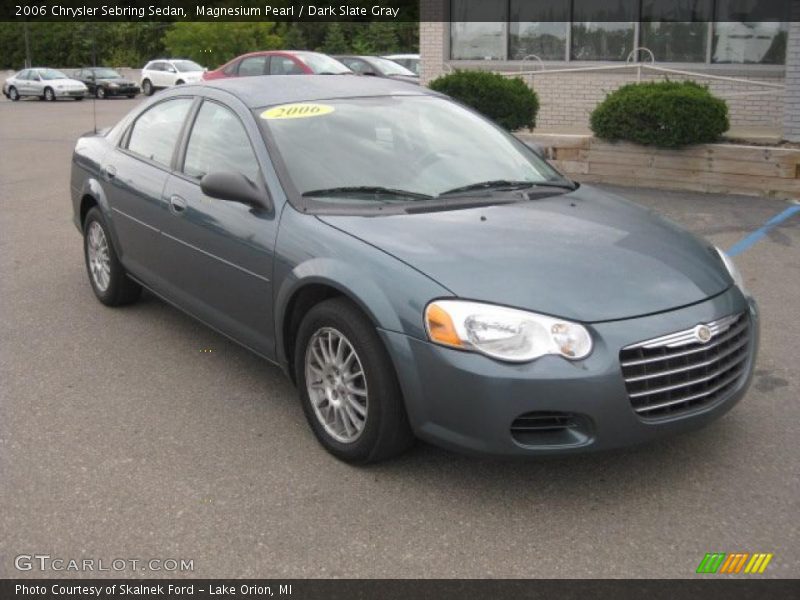 Magnesium Pearl / Dark Slate Gray 2006 Chrysler Sebring Sedan