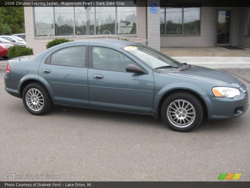 Magnesium Pearl / Dark Slate Gray 2006 Chrysler Sebring Sedan